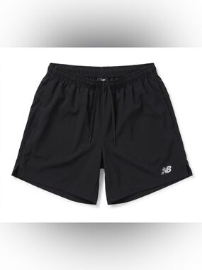 New Balance Black Men's Athletic Shorts with Drawstring